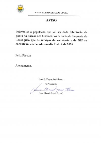 Toler&acirc;ncia de ponto | P&aacute;scoa 2026