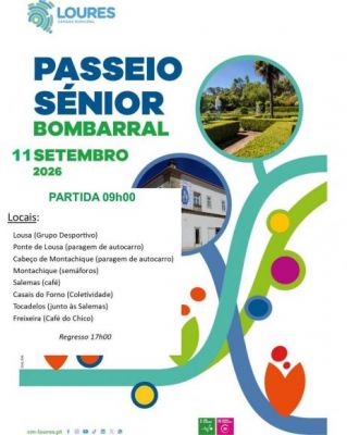 Passeio S&eacute;nior | Bombarral 2026