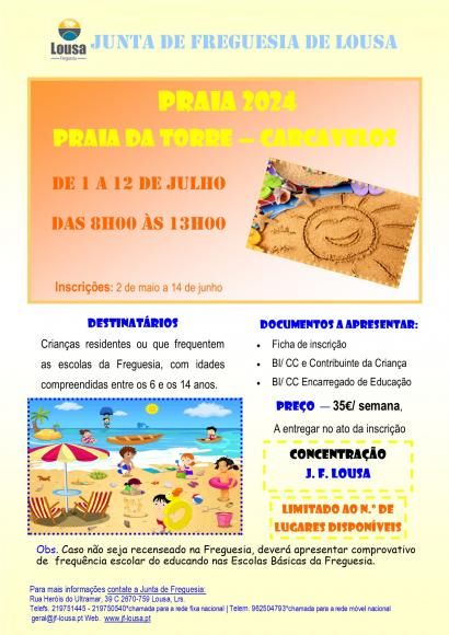 OTL - Praia 2024 "Praia da Torre" | 1 a 12 de julho de 2024