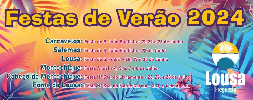 Festas de Verão 2024 Festas de Verão 2024