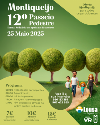 12º Passeio Pedestre | 25 Maio 2025